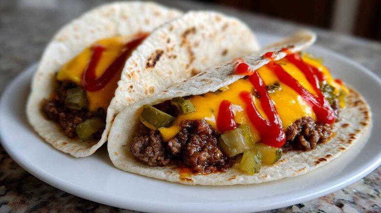 Cheeseburger Tacos