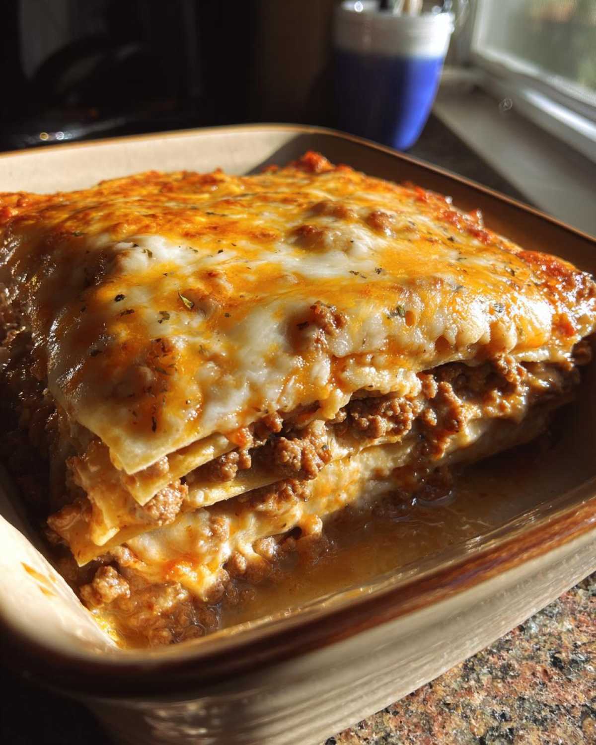 Cheesy Taco Casserole - detail 2