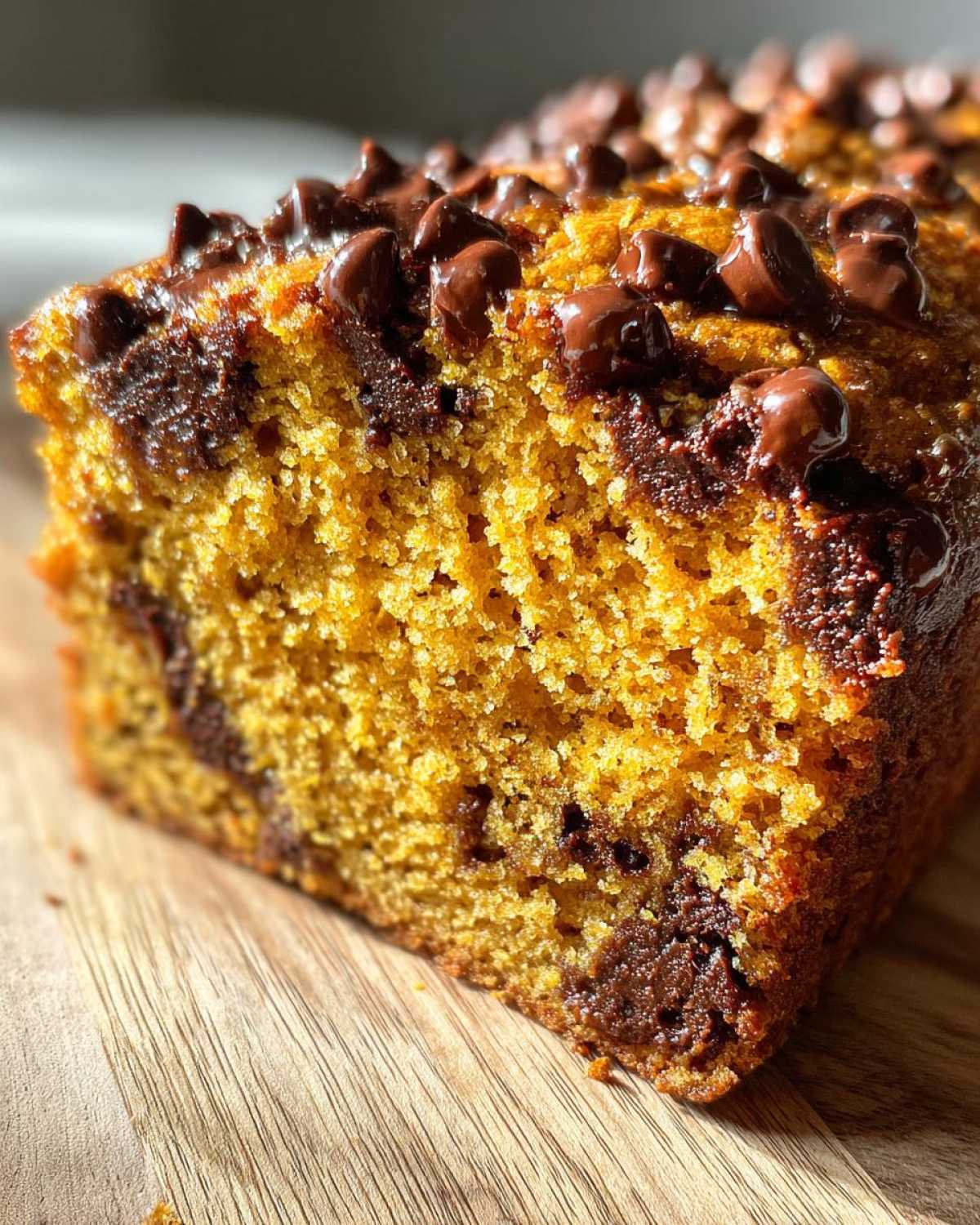 Chocolate Chip Pumpkin Bread - detail 4