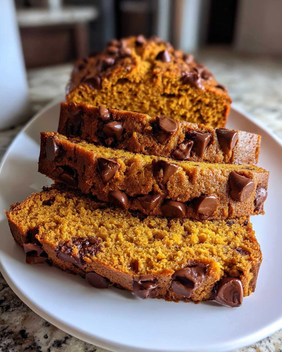 Chocolate Chip Pumpkin Bread - detail 4