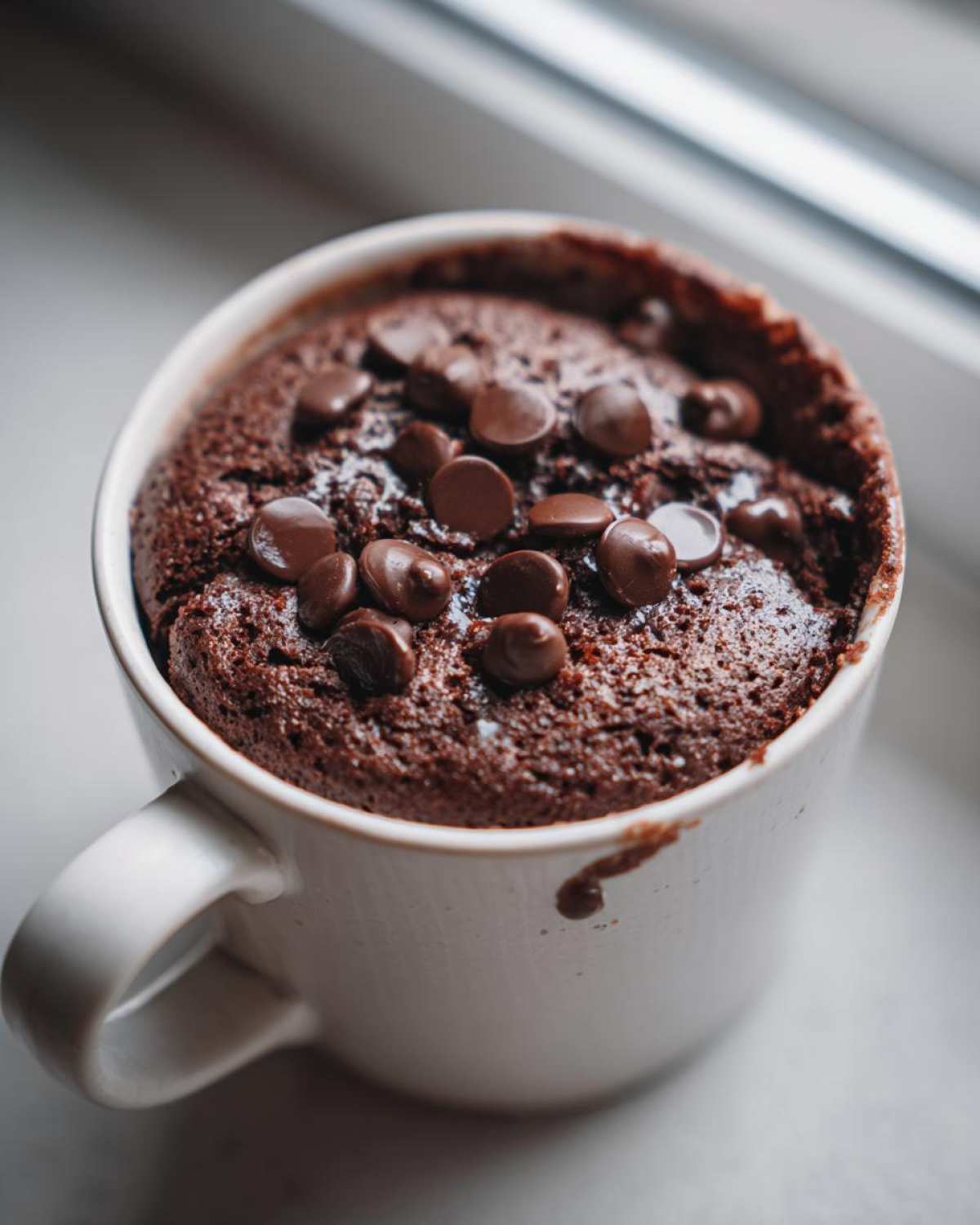 Chocolate Mug Cake - detail 1