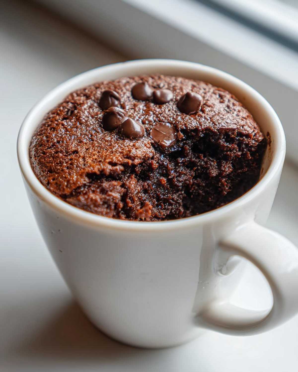 Chocolate Mug Cake - detail 2
