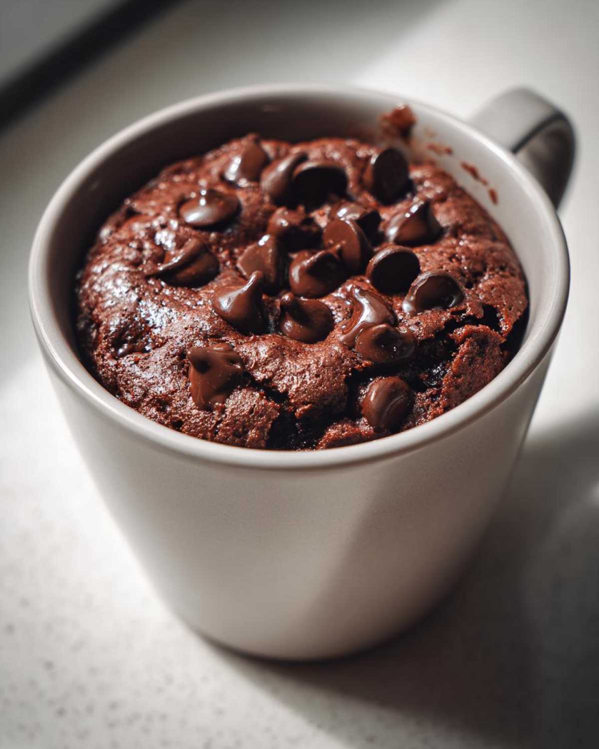 Chocolate Mug Cake - detail 2