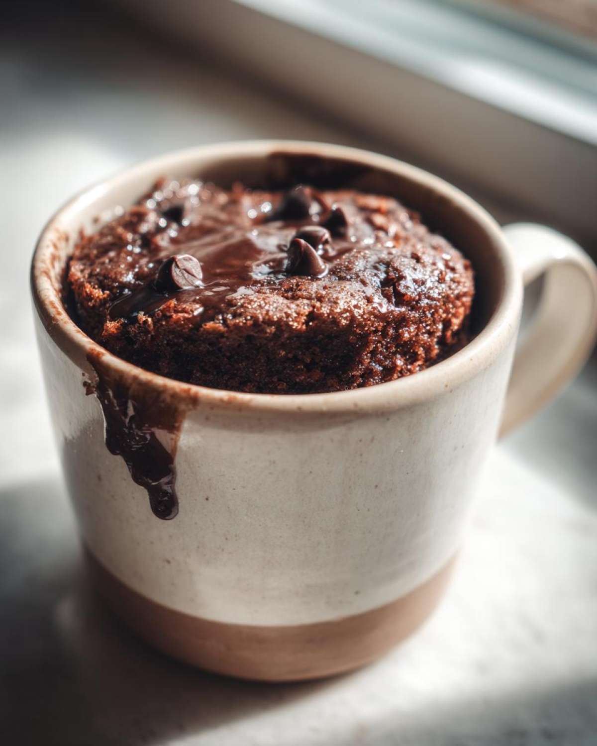 Chocolate Mug Cake - detail 3