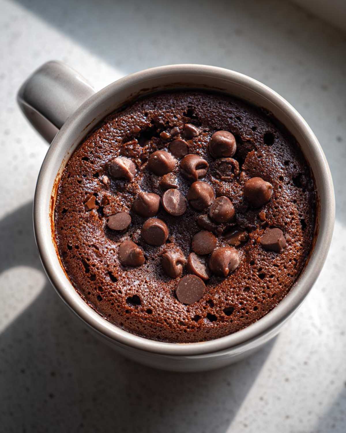 Chocolate Mug Cake - detail 3