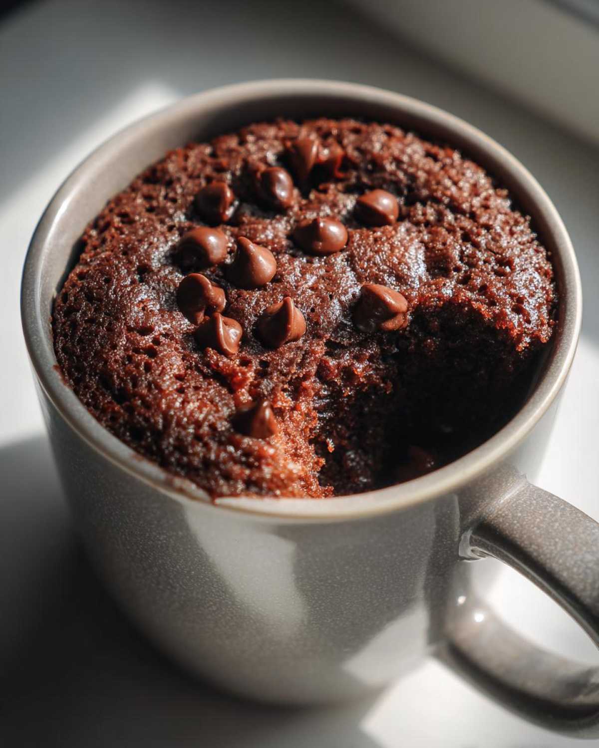 Chocolate Mug Cake - detail 4