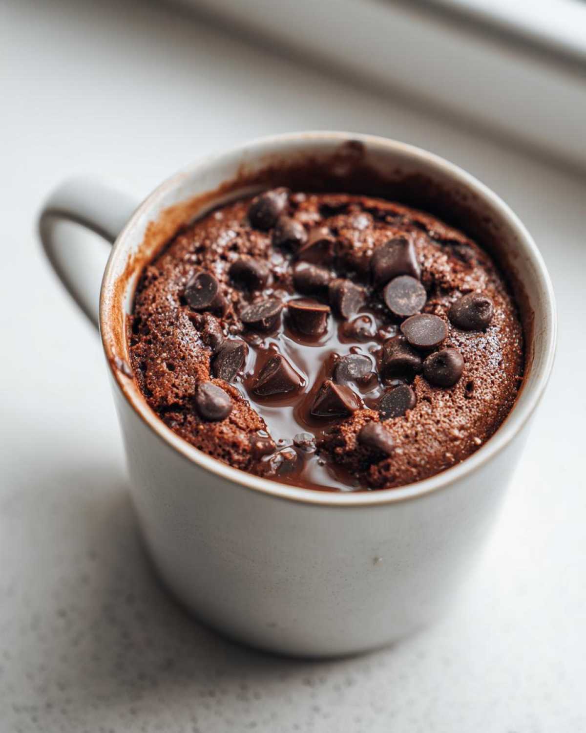 Chocolate Mug Cake - detail 4