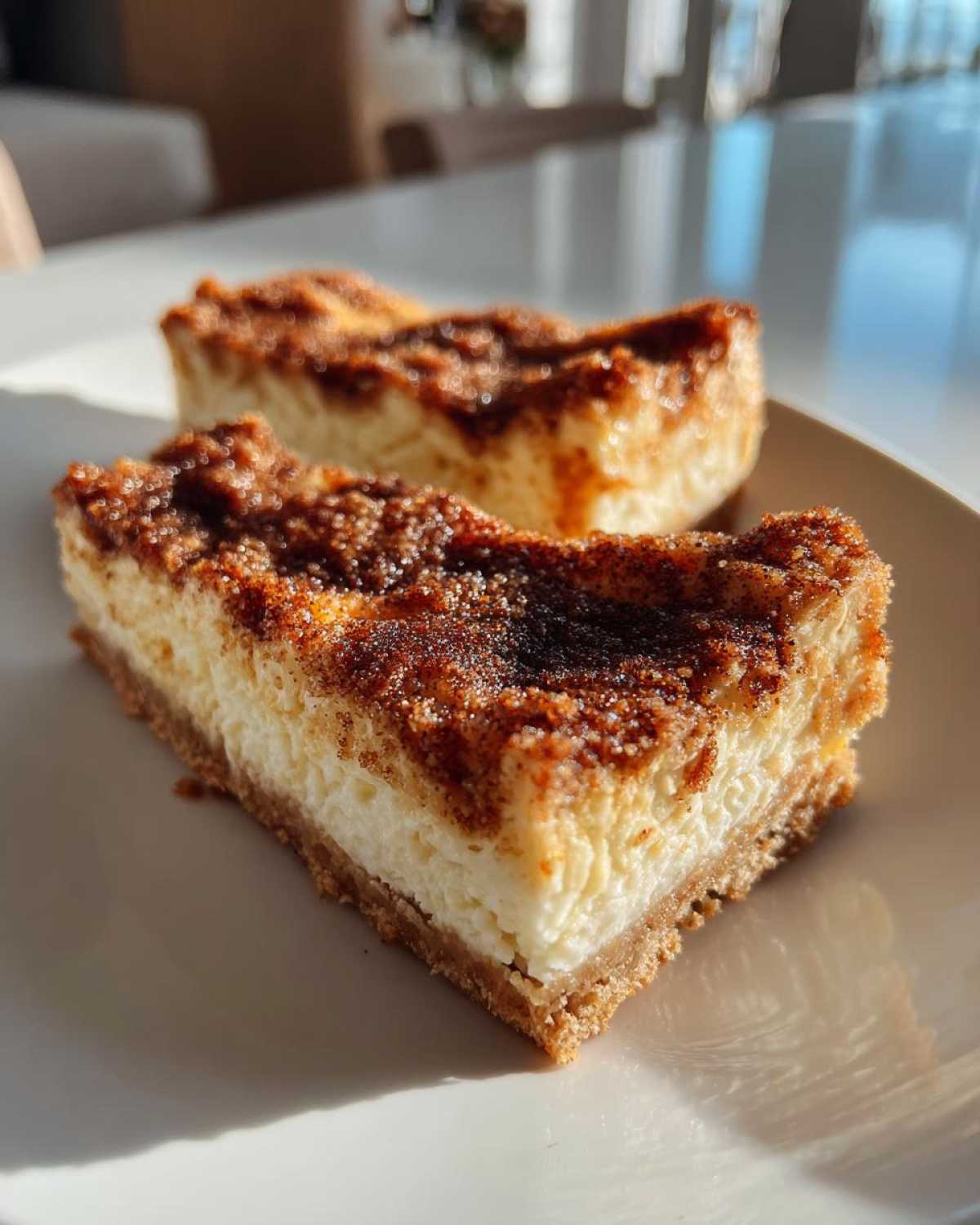 Churro Cheesecake Bars - detail 1