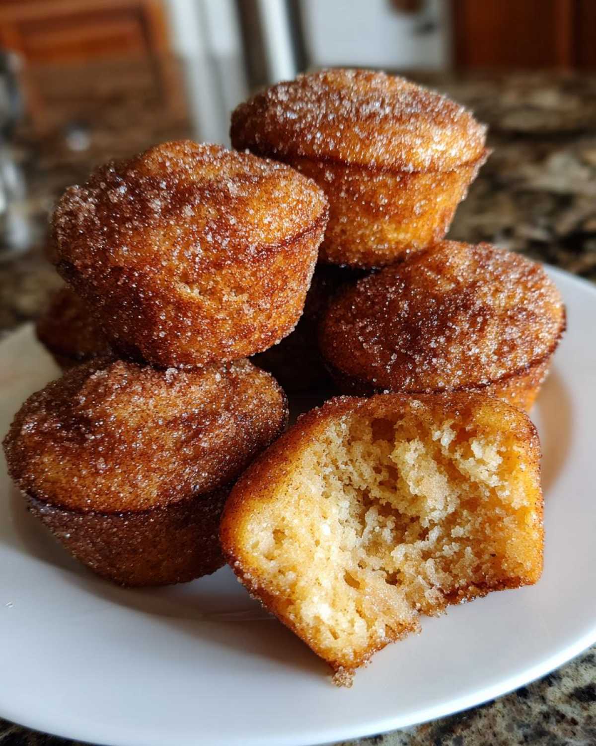 Cinnamon Sugar Donut Muffins - detail 4