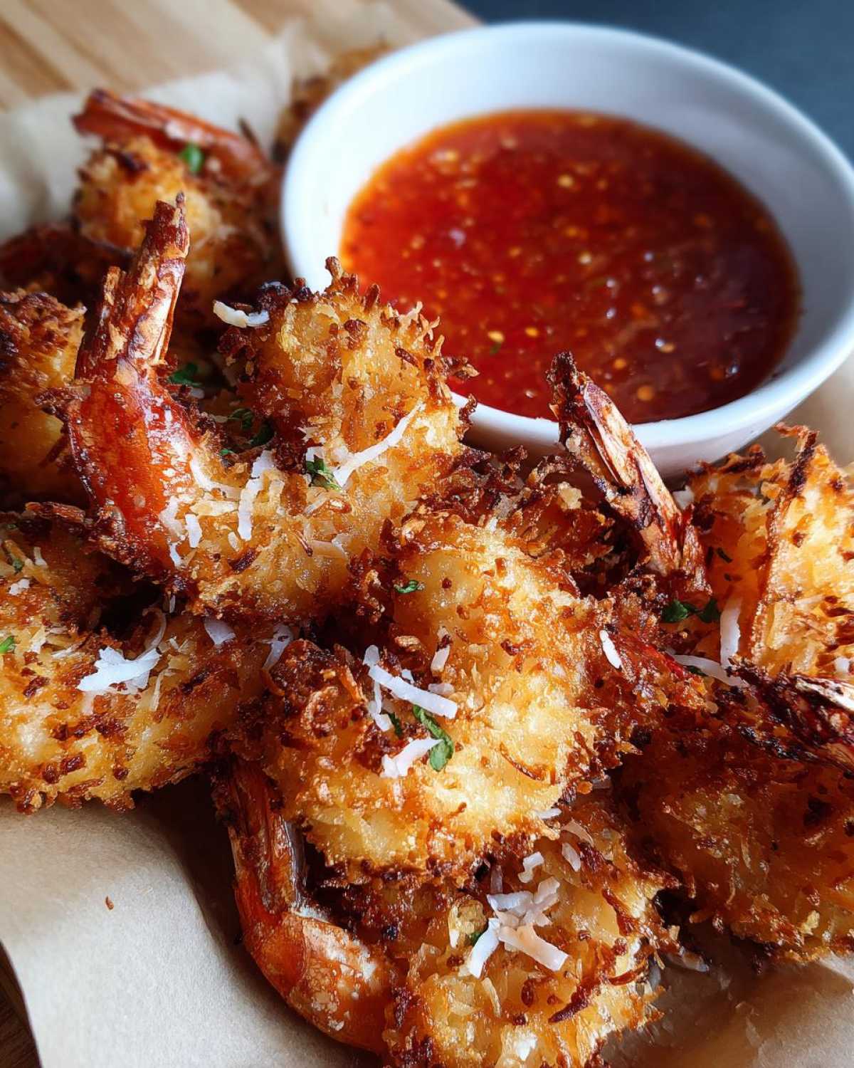 Coconut Shrimp with Dipping Sauce - detail 1