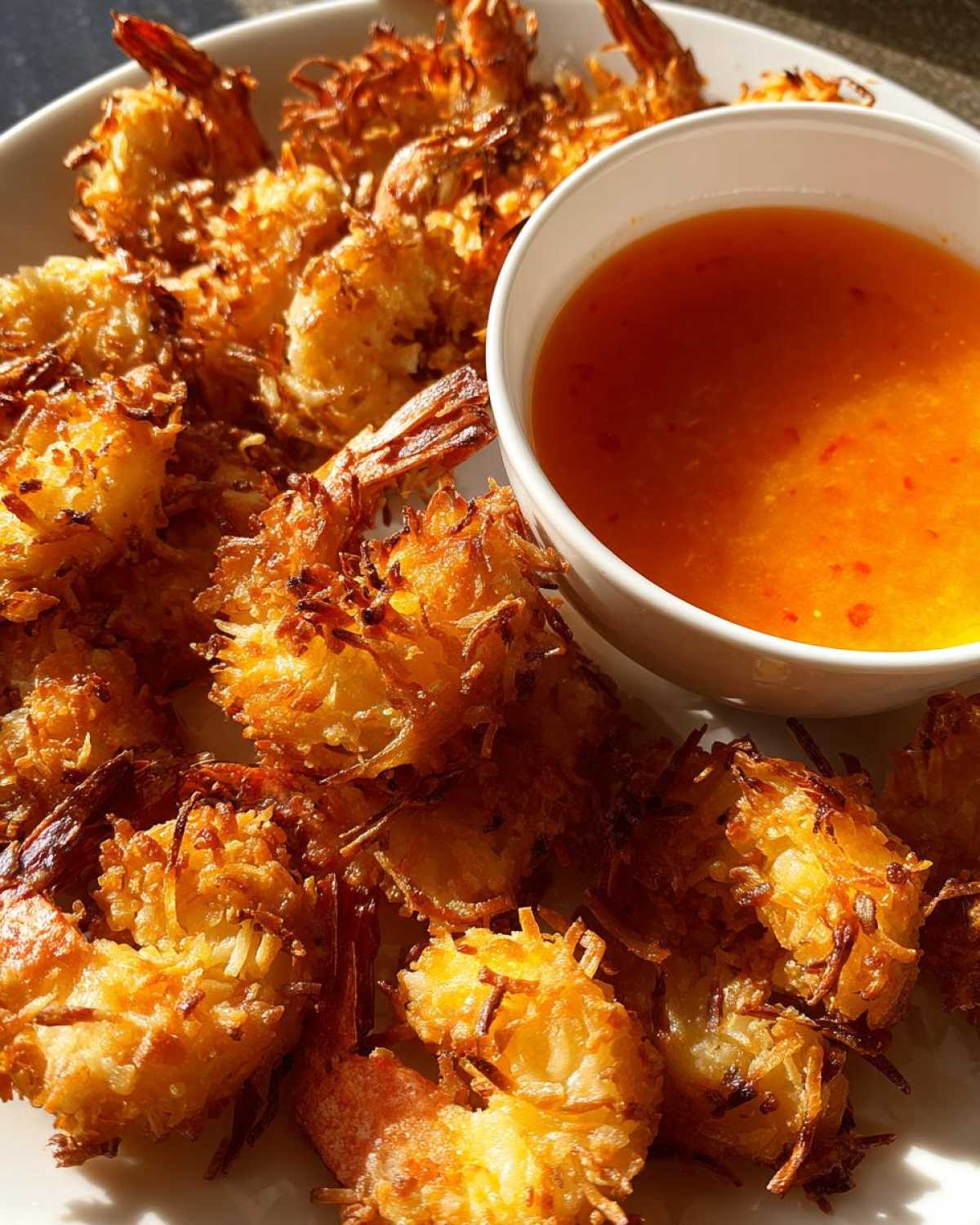 Coconut Shrimp with Dipping Sauce - detail 2
