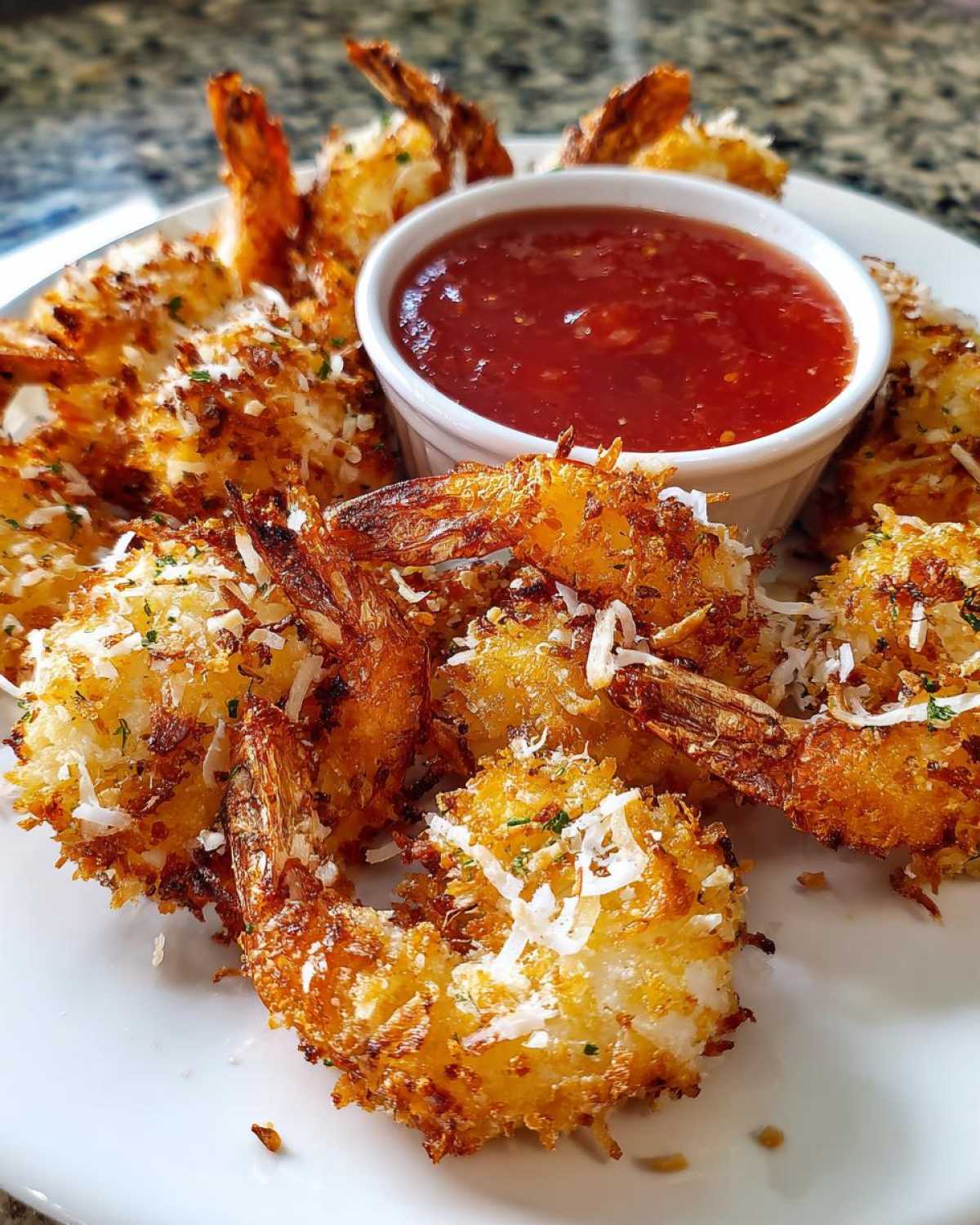 Coconut Shrimp with Dipping Sauce - detail 2