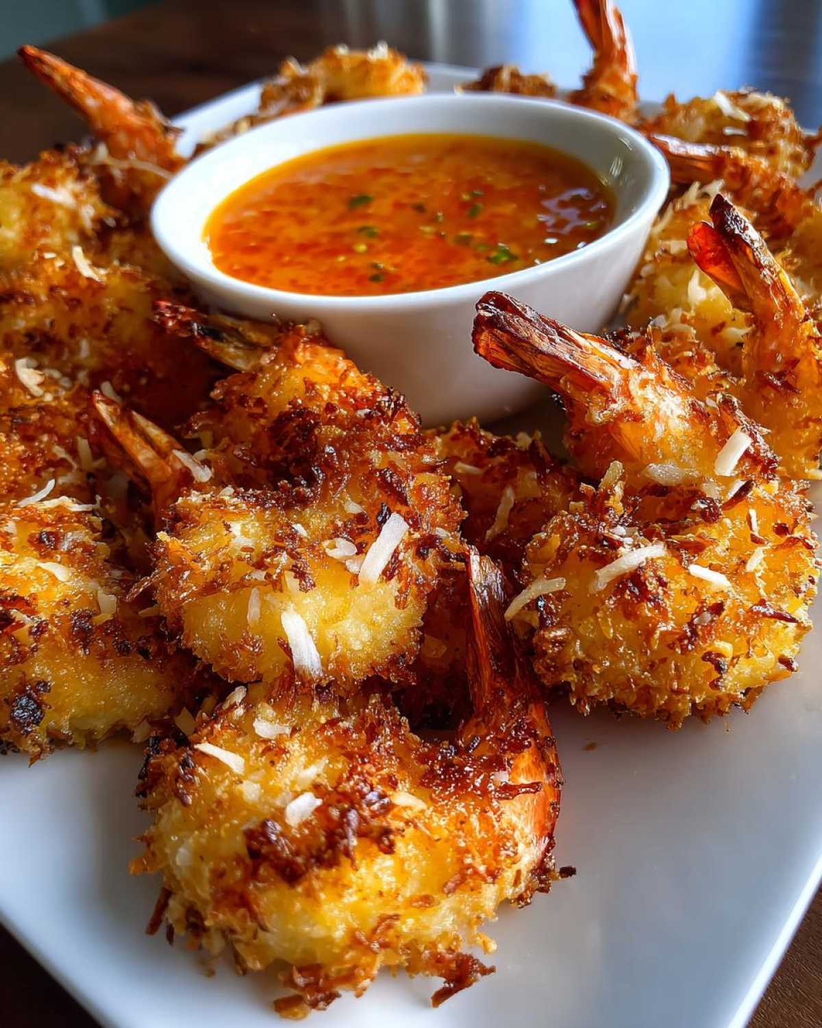 Coconut Shrimp with Dipping Sauce - detail 3