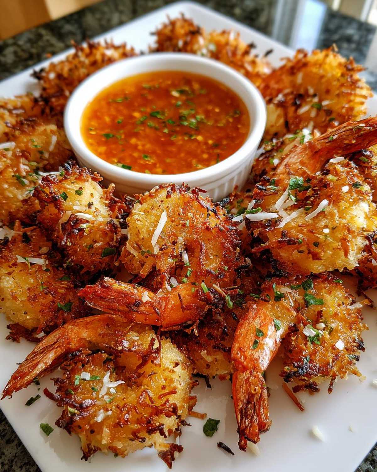 Coconut Shrimp with Dipping Sauce - detail 4