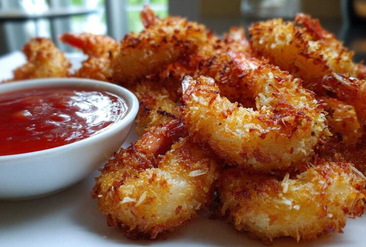 Coconut Shrimp with Dipping Sauce