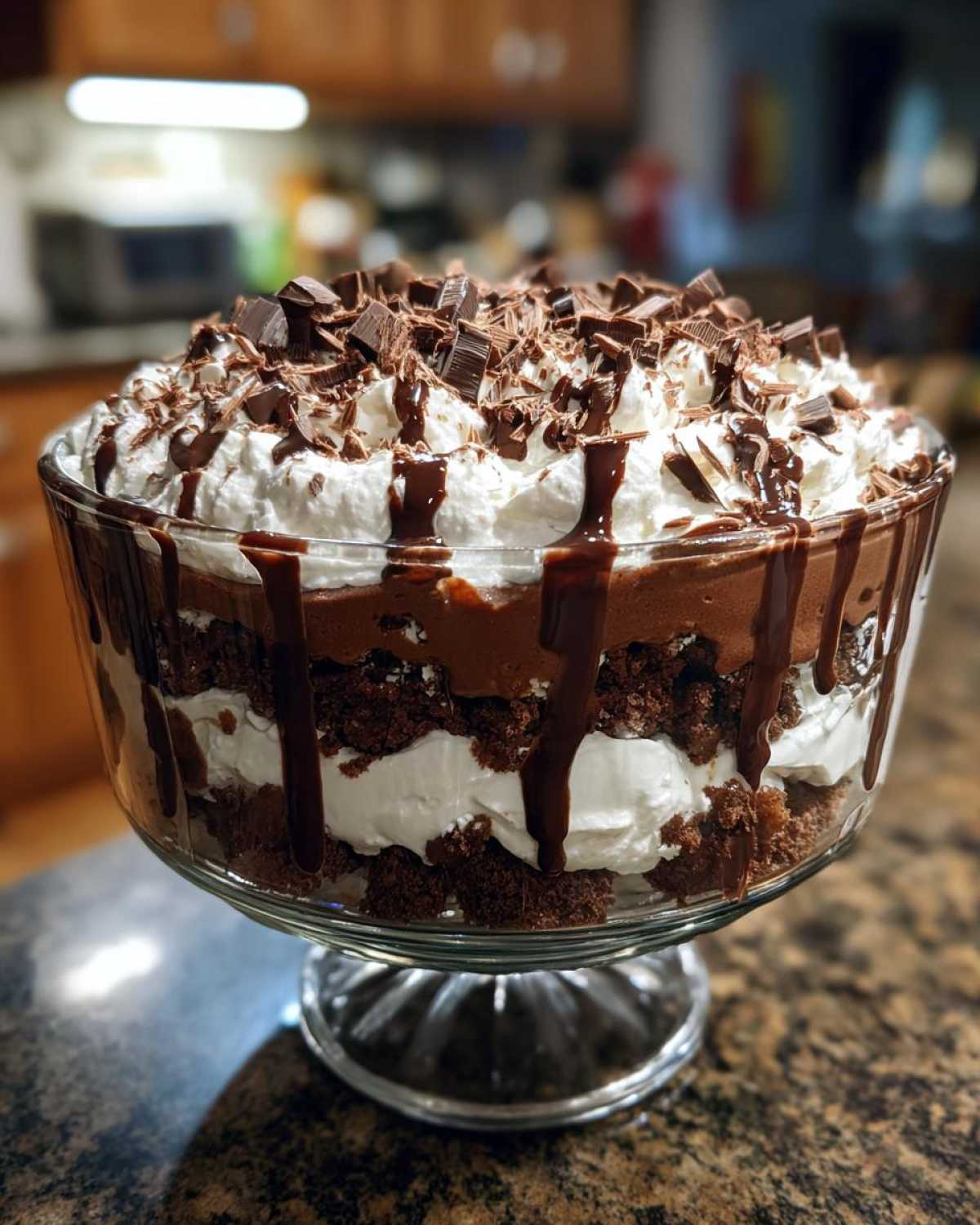 Death by Chocolate Trifle - detail 1