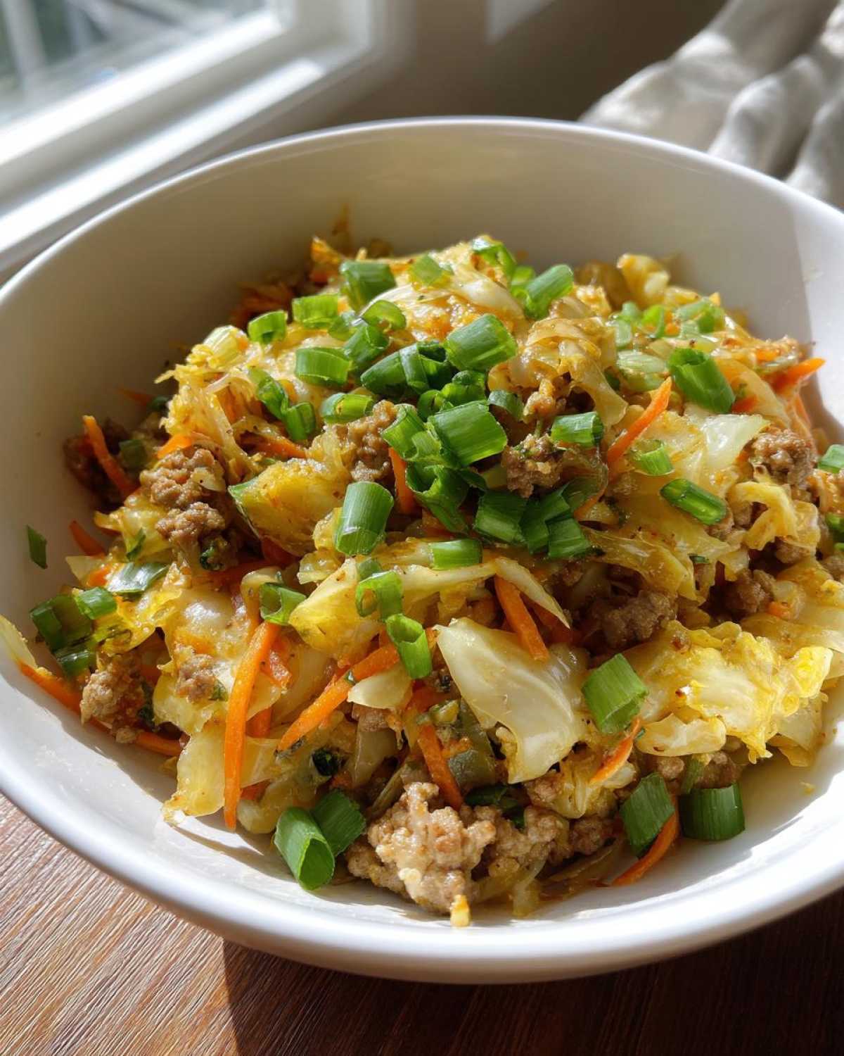 Egg Roll in a Bowl - detail 1