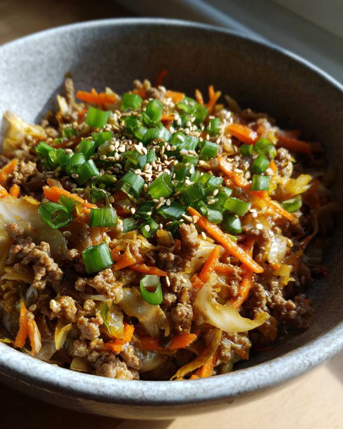 Egg Roll in a Bowl - detail 1