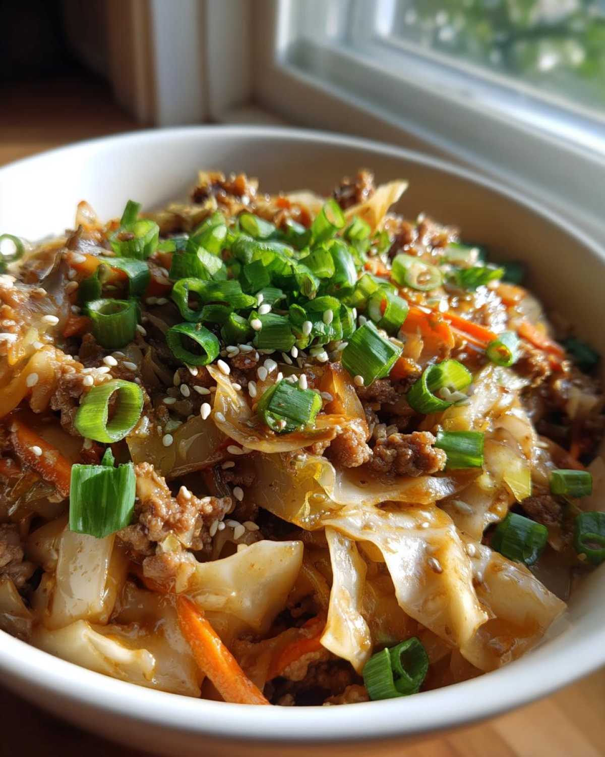 Egg Roll in a Bowl - detail 2