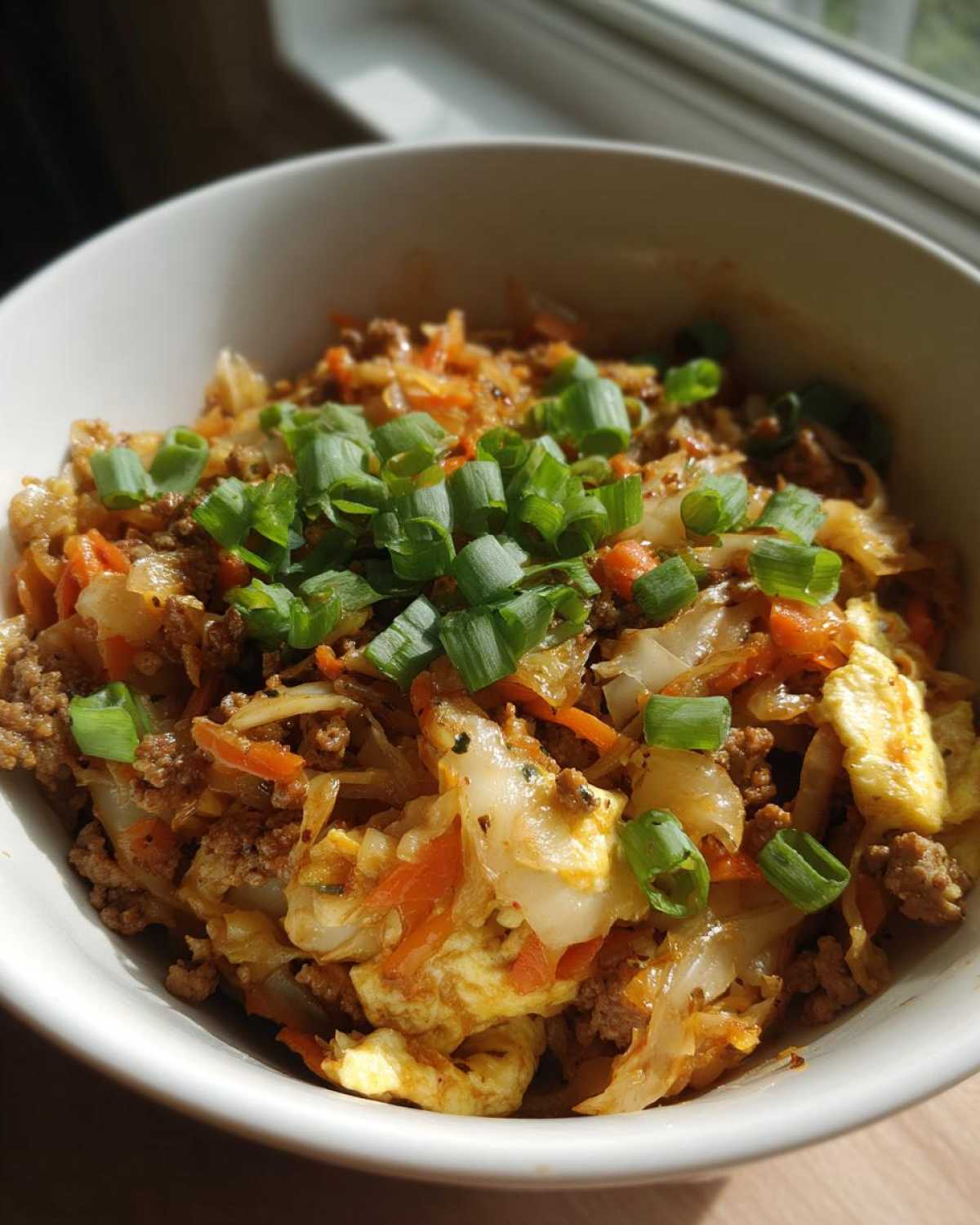 Egg Roll in a Bowl - detail 3