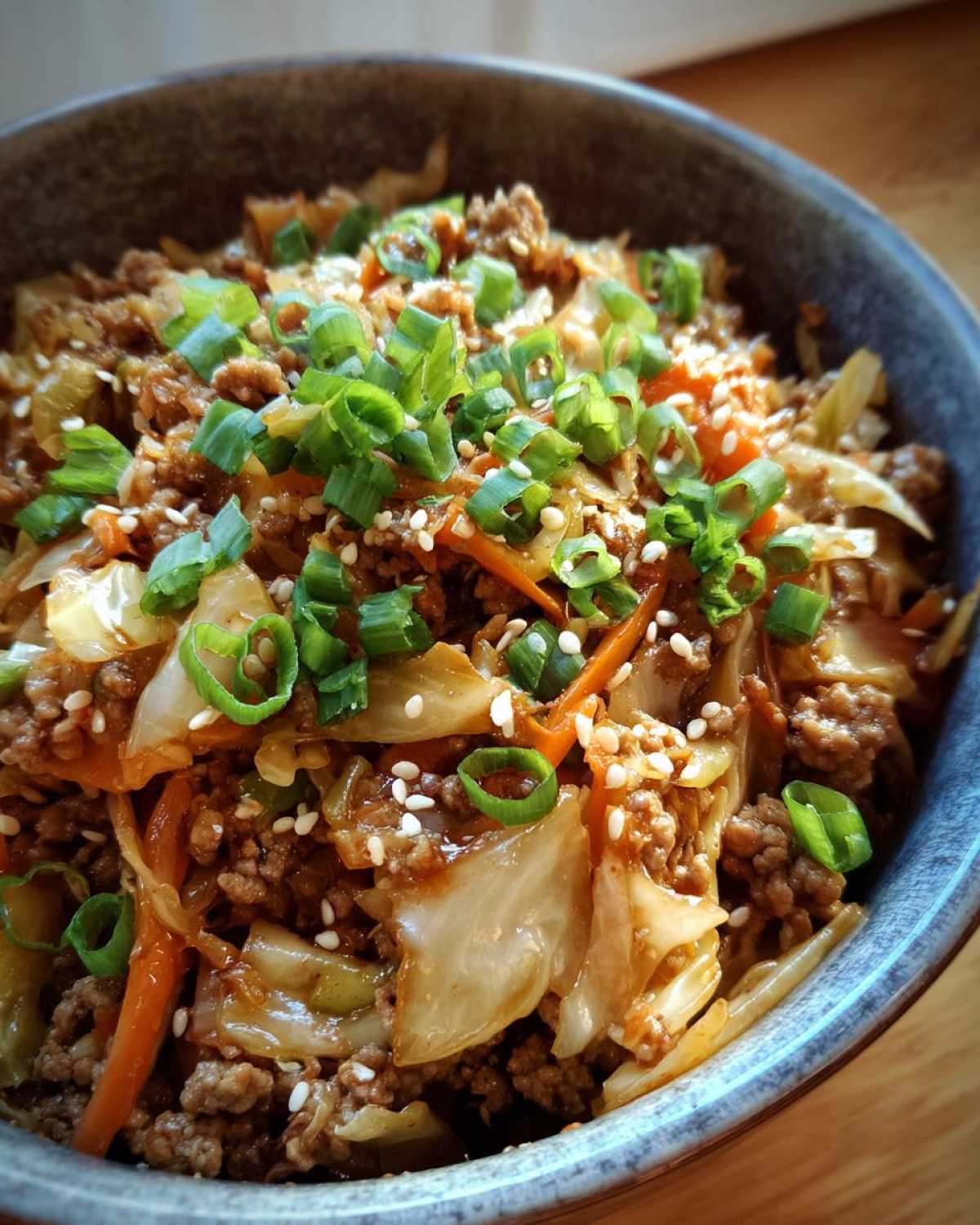 Egg Roll in a Bowl - detail 3