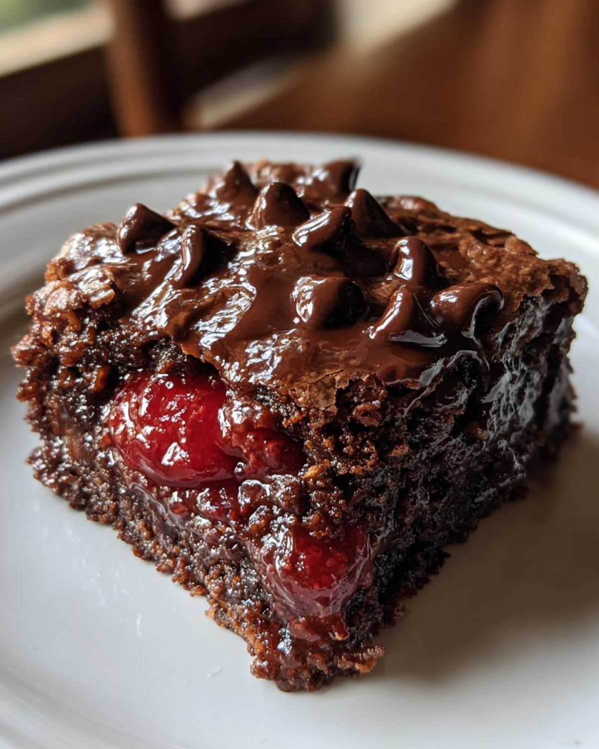 Fudgy Chocolate Dump Cake - detail 1