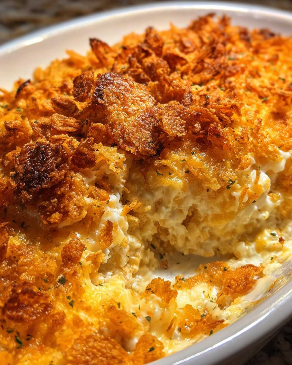 Funeral Potatoes - detail 1