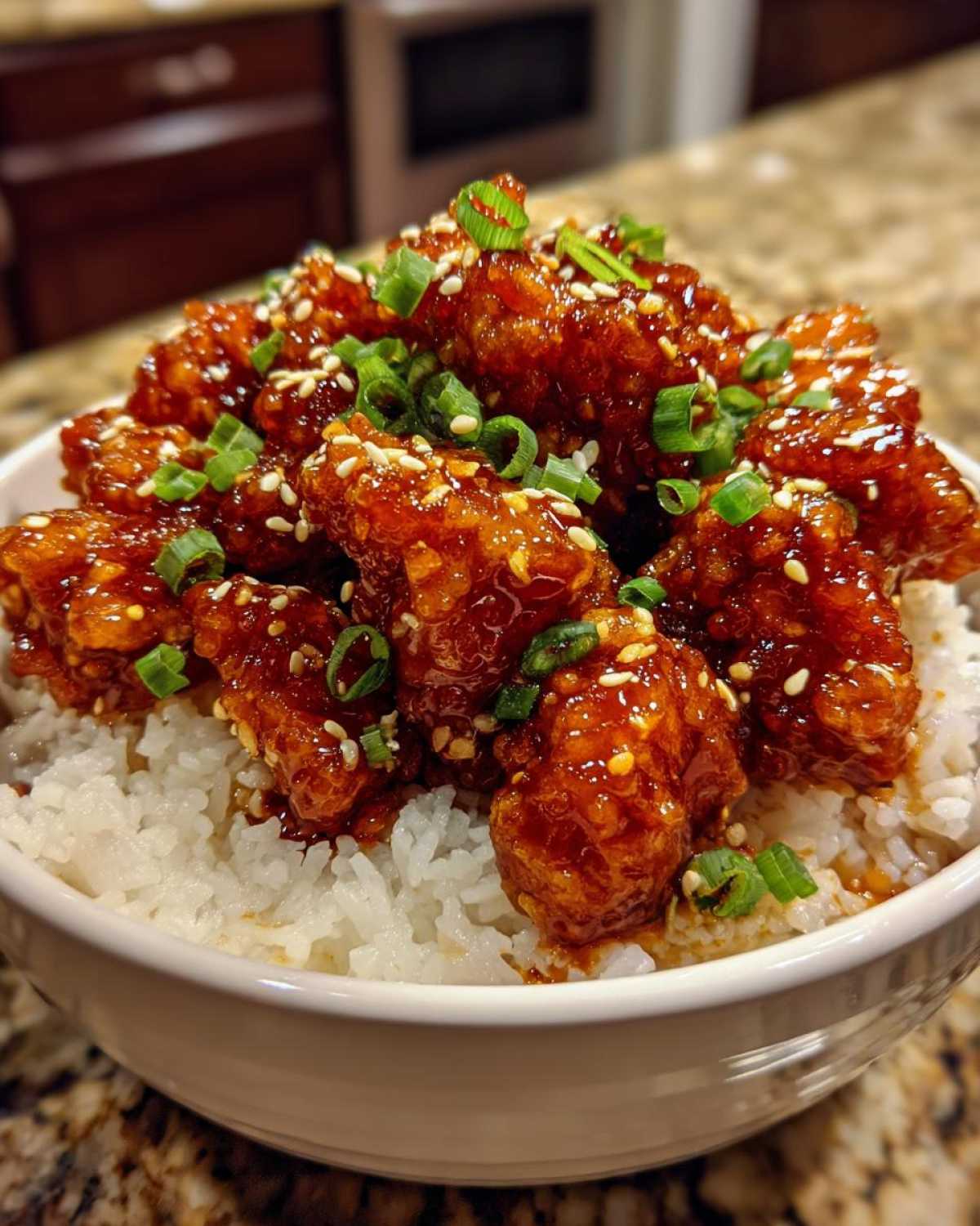 General Tso's Chicken - detail 2