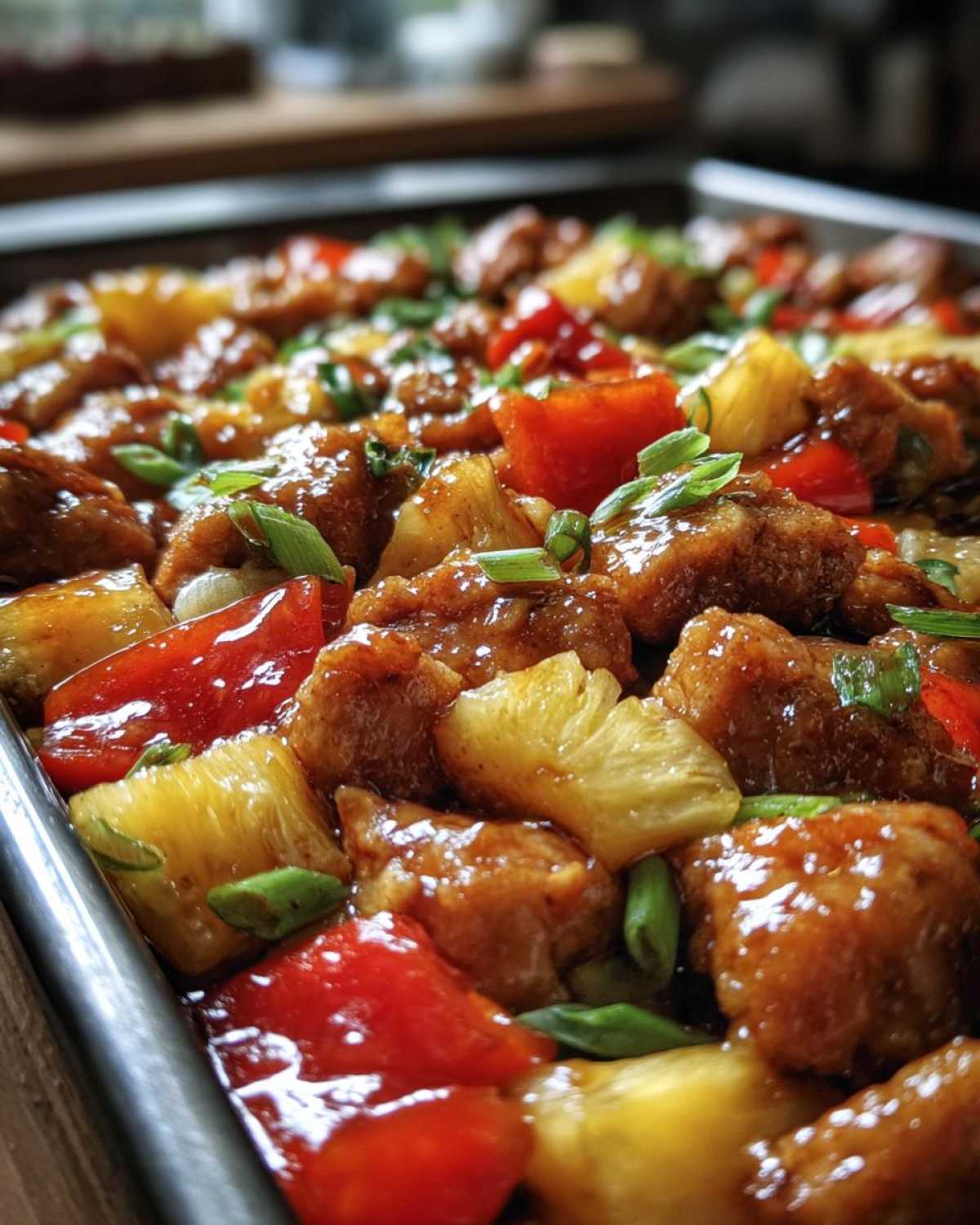 Hawaiian Sheet Pan Chicken - detail 1
