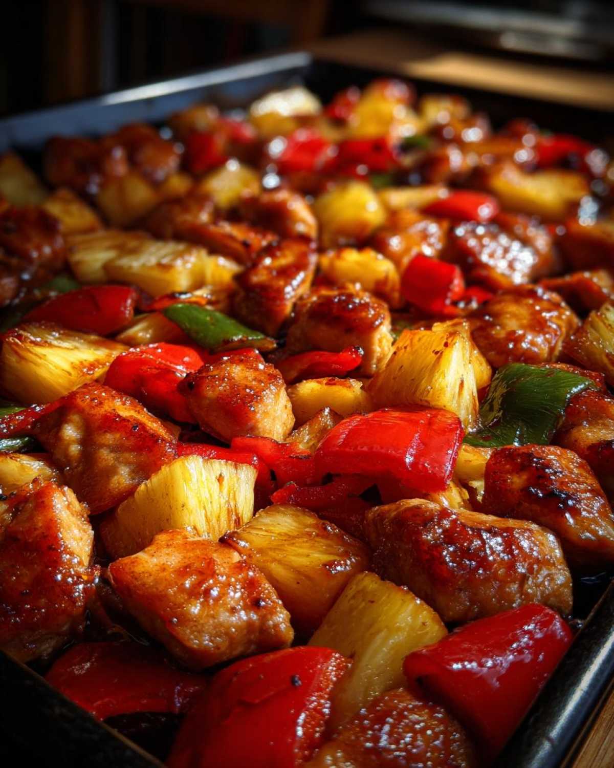 Hawaiian Sheet Pan Chicken - detail 4
