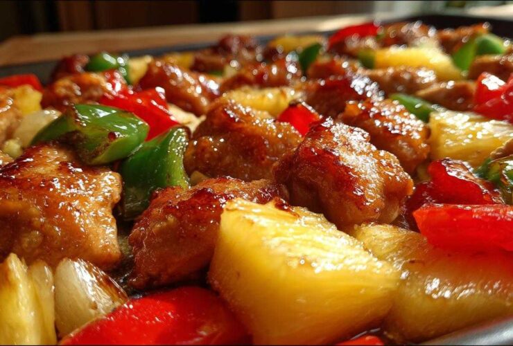 Hawaiian Sheet Pan Chicken
