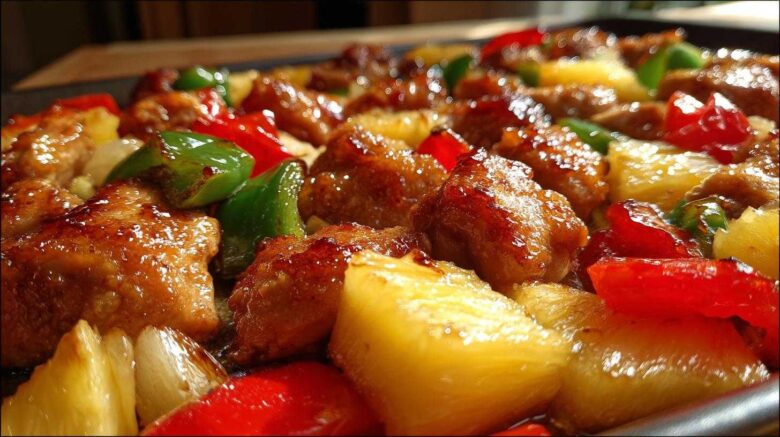 Hawaiian Sheet Pan Chicken