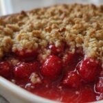 Homemade Strawberry Crumble