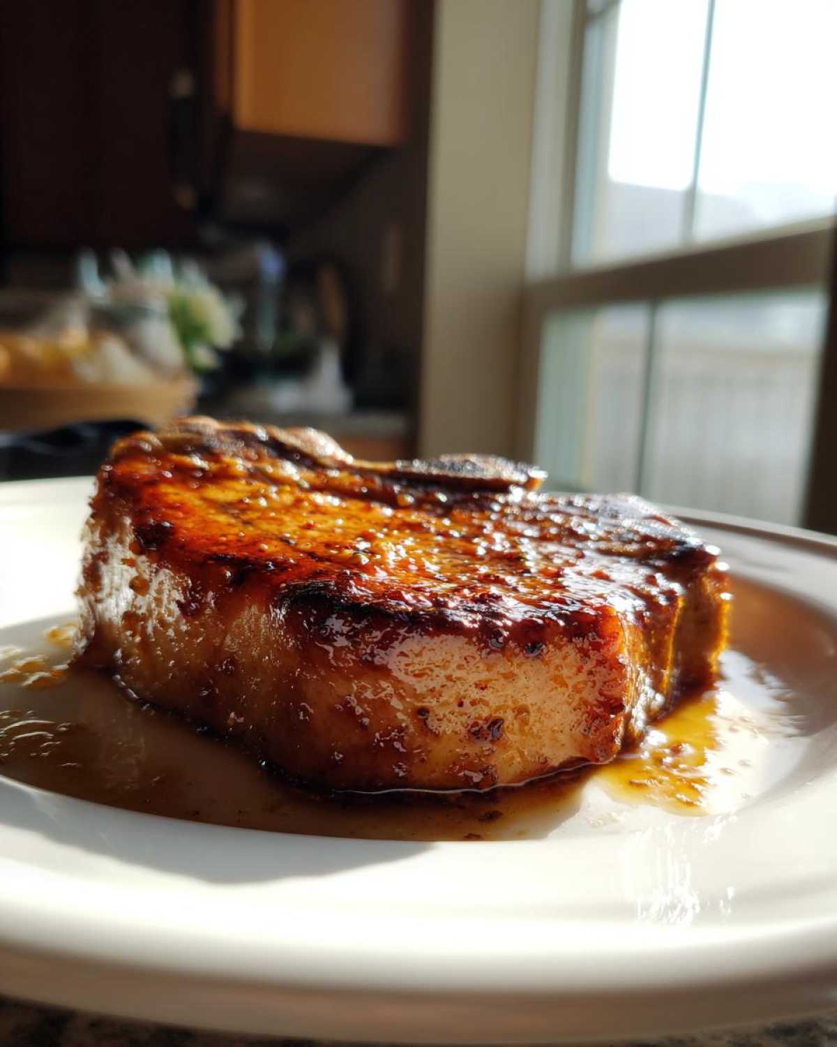 Honey Garlic Pork Chops - detail 1