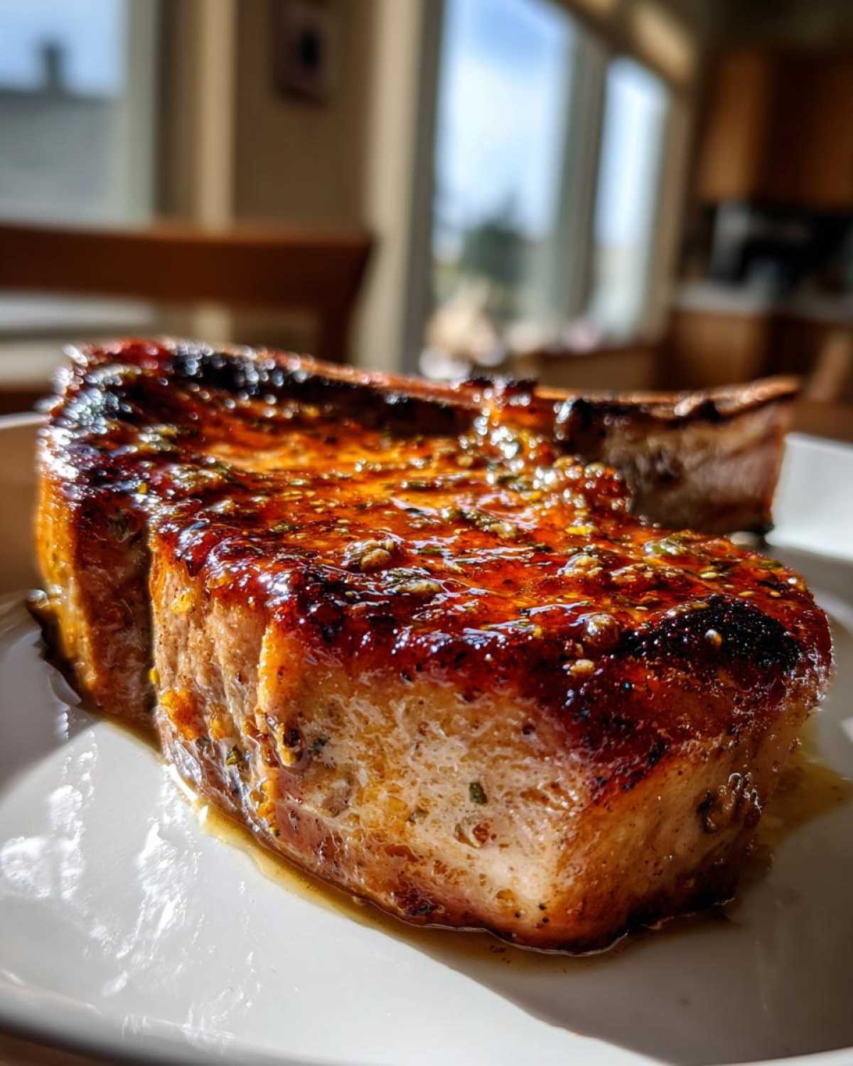 Honey Garlic Pork Chops - detail 2