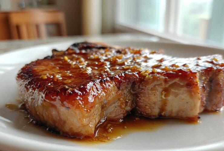 Honey Garlic Pork Chops