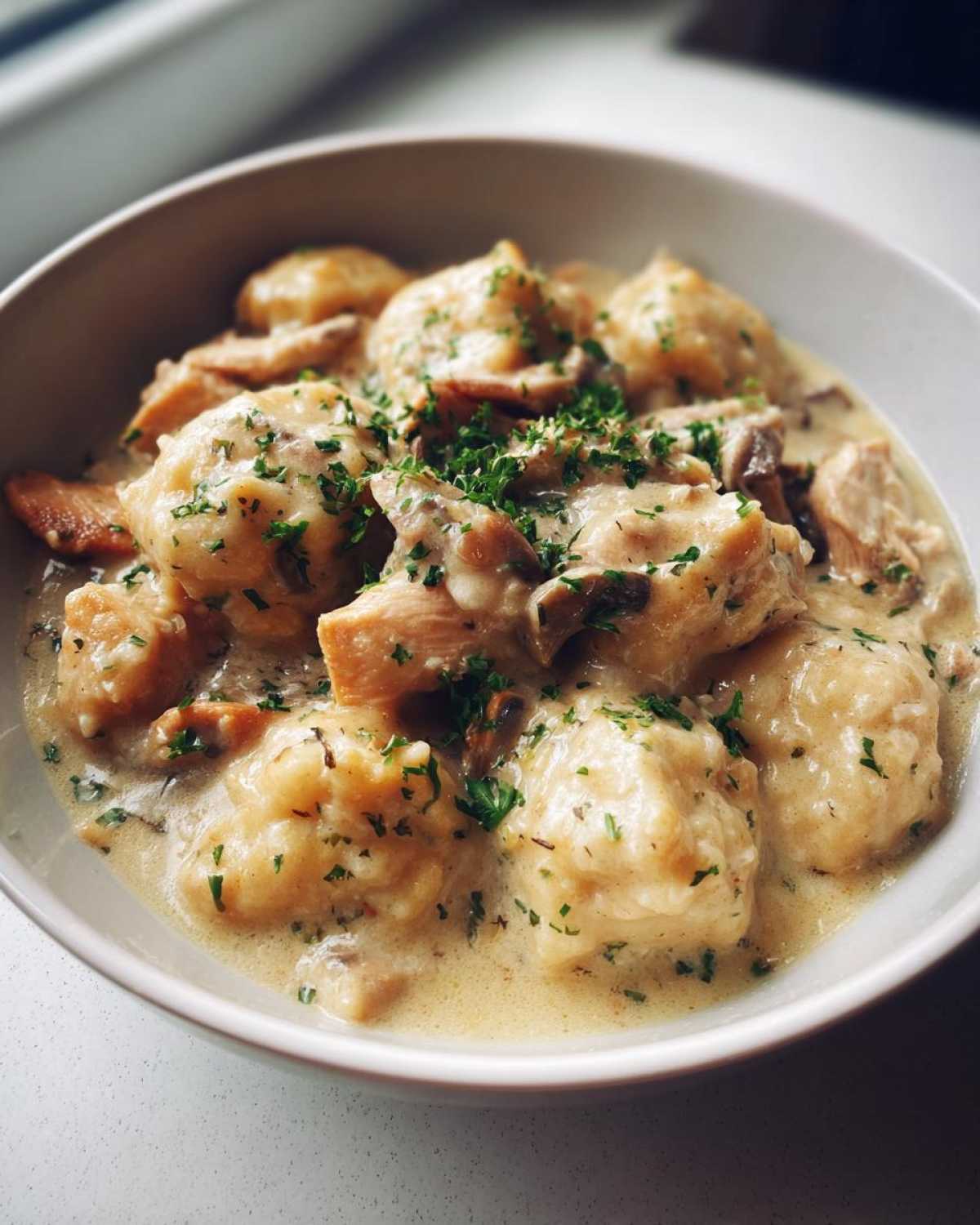 Instant Pot Chicken and Dumplings - detail 2