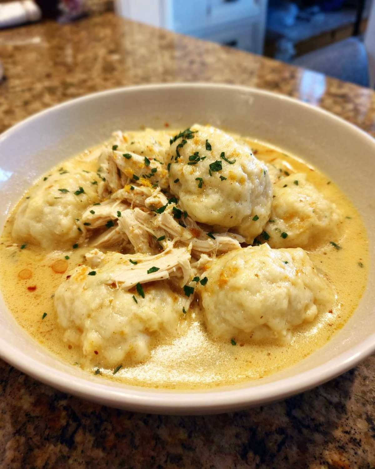 Instant Pot Chicken and Dumplings - detail 3