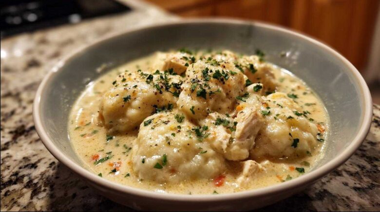Instant Pot Chicken and Dumplings