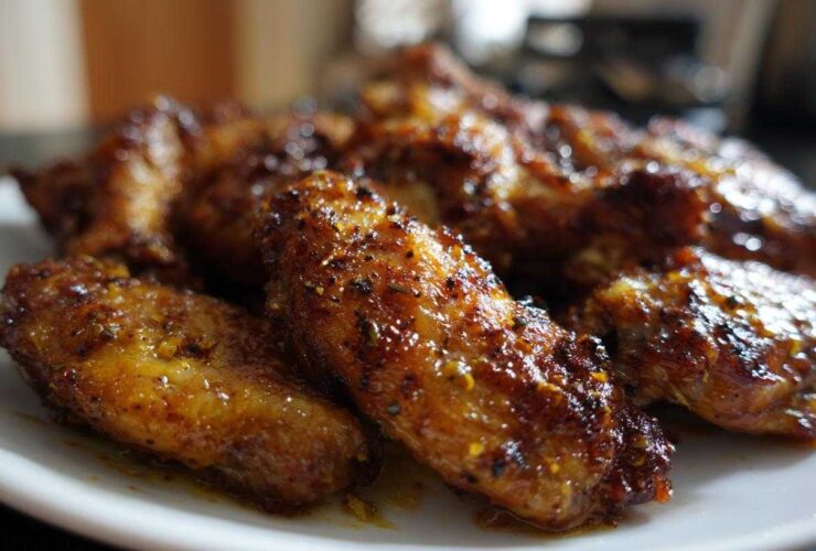 Lemon Pepper Chicken Wings