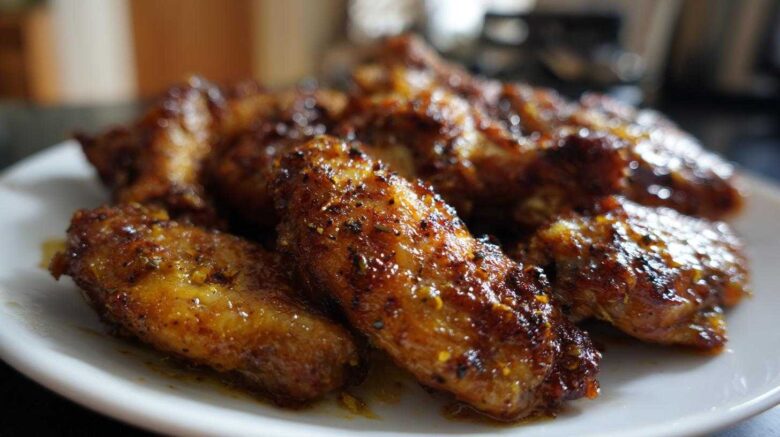 Lemon Pepper Chicken Wings