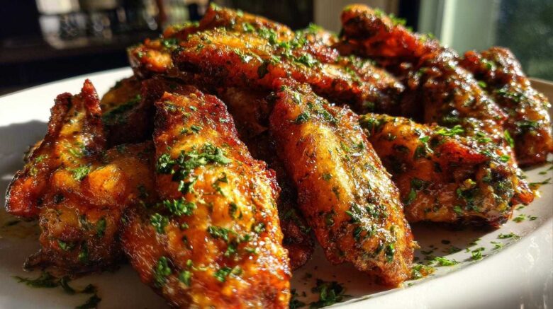 Lemon Pepper Chicken Wings