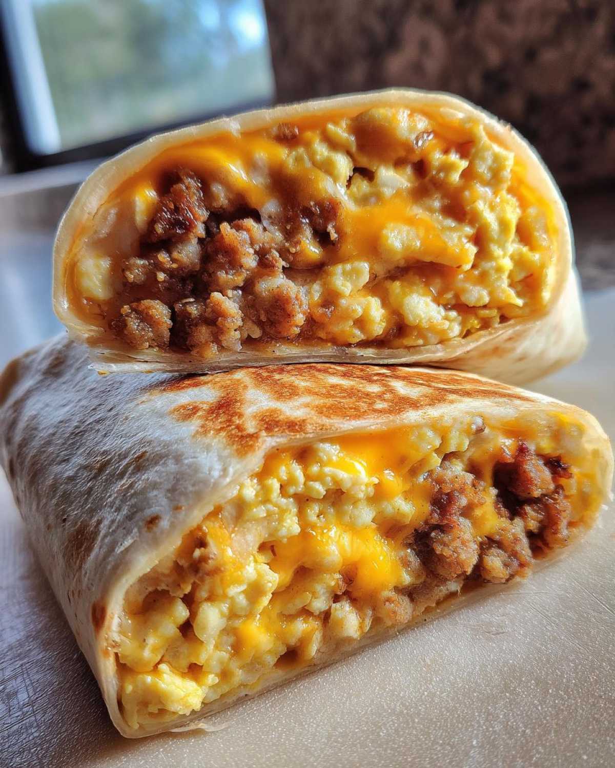 Make-Ahead Breakfast Burritos - detail 2