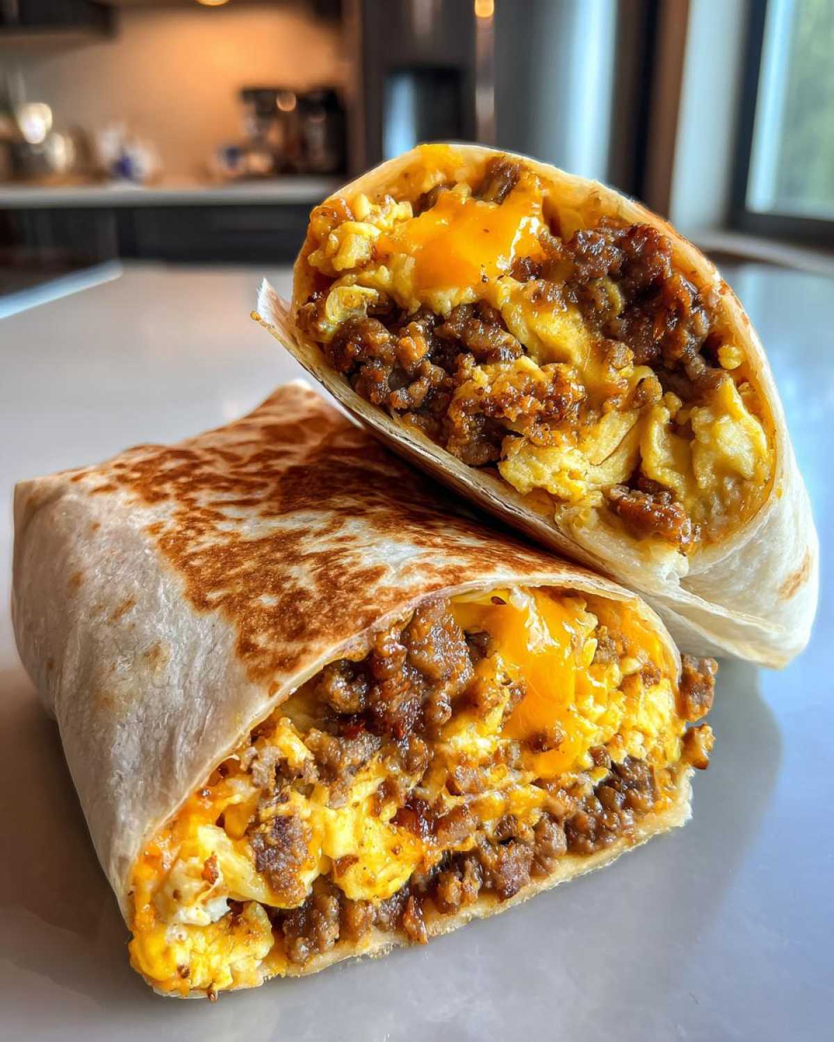 Make-Ahead Breakfast Burritos - detail 3