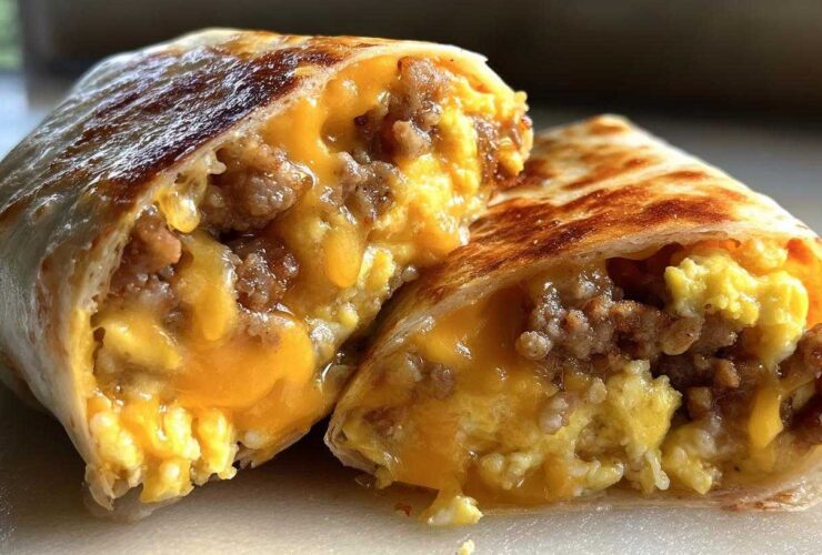 Make-Ahead Breakfast Burritos
