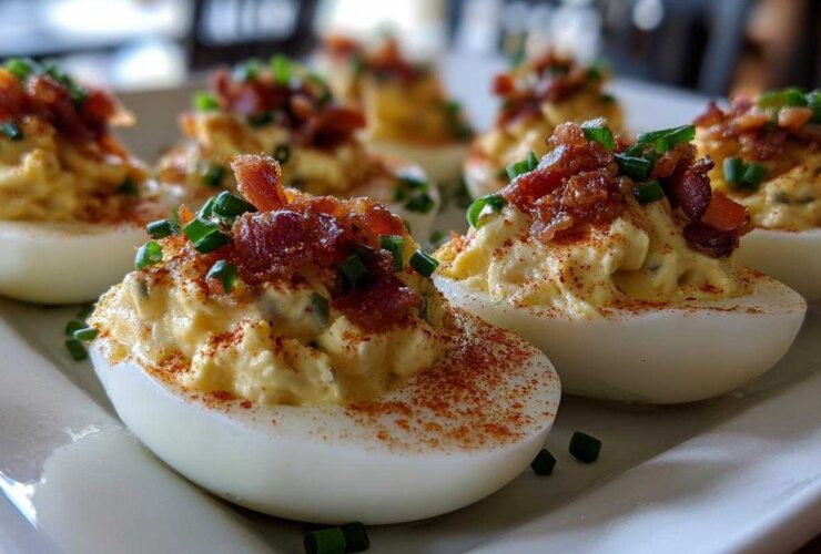 Million Dollar Deviled Eggs