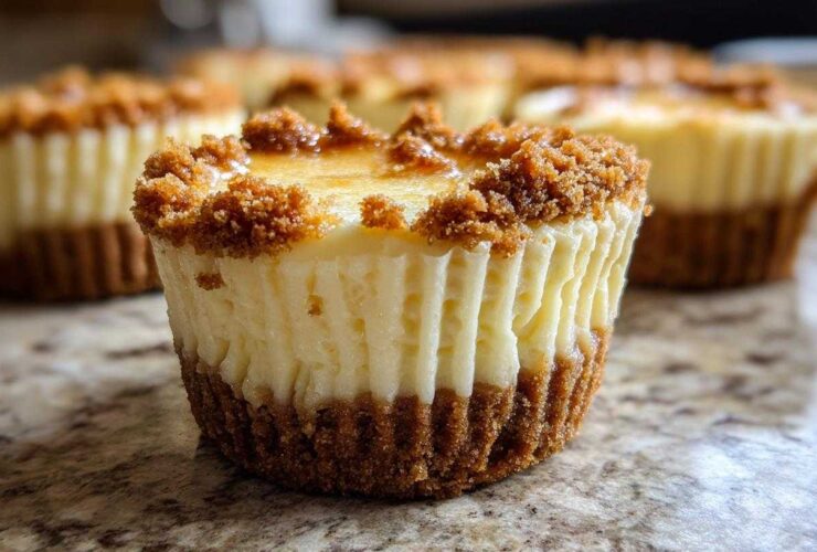 Mini No-Bake Cheesecakes