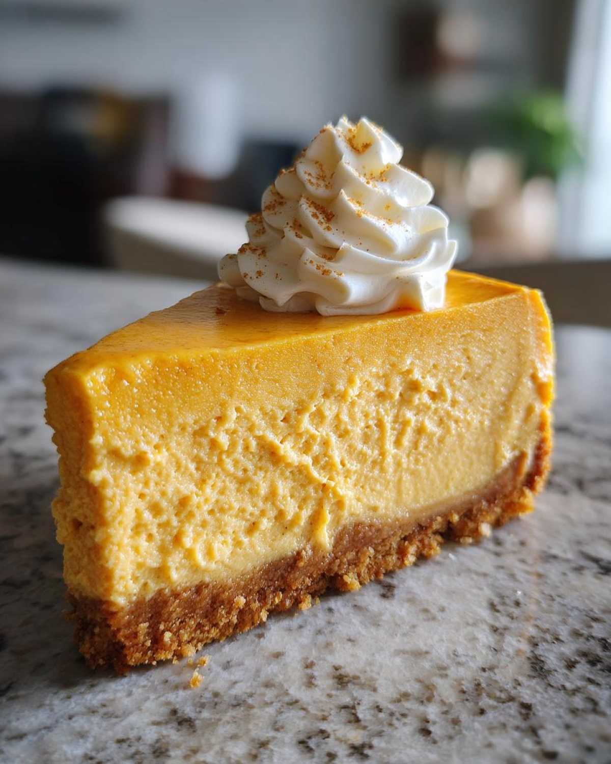 No-Bake Pumpkin Cheesecake - detail 2