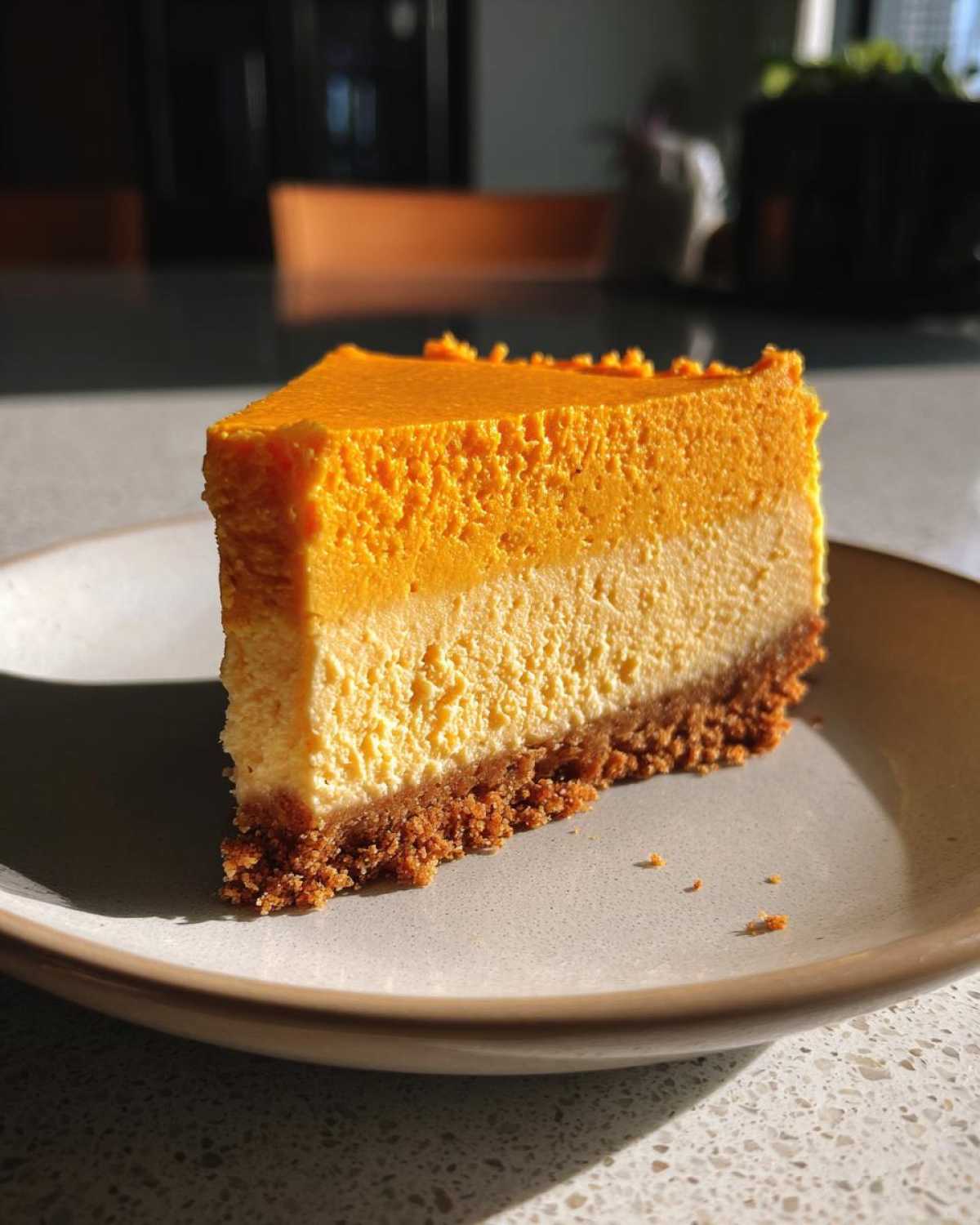 No-Bake Pumpkin Cheesecake - detail 3