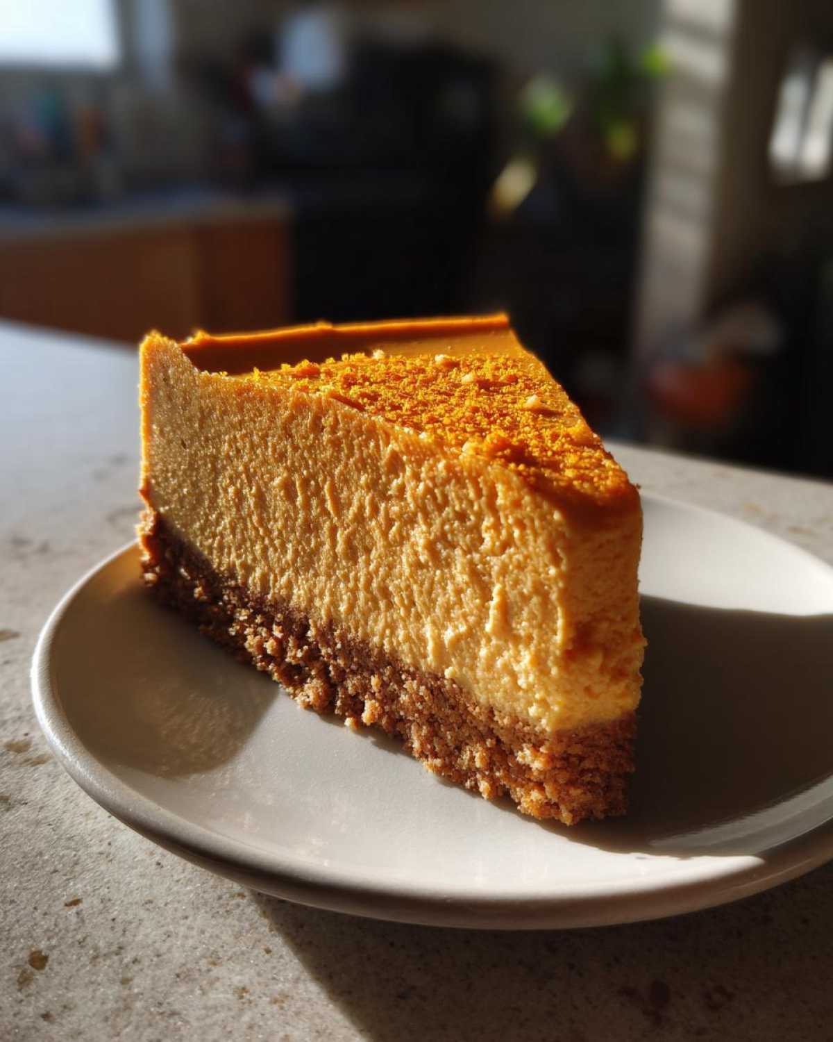 No-Bake Pumpkin Cheesecake - detail 4